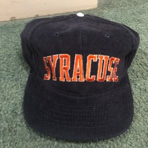 Vintage Syracuse starter corduroy SnapBack hat